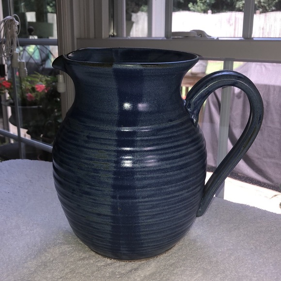 Vintage! Rob Gentry ( 2012) Signed pottery Pitcher ( rare piece) - Picture 5 of 7